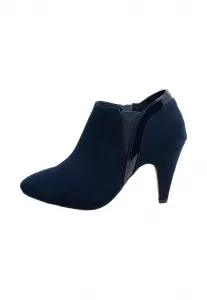 Классические ботильоны средней высоты на среднем каблуке стандартного кроя Friends Like These, Navy
