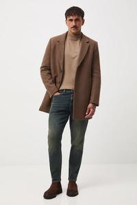 Пальто из смесовой шерсти Medicine, коричневый