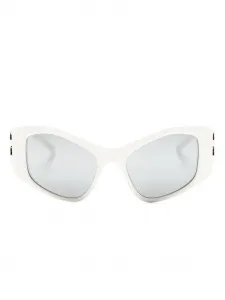 Солнцезащитные очки Dynasty в D-образной оправе Balenciaga Eyewear, белый