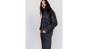 Укороченная куртка дальнобойщика 90-х Levi's, Bejeweled - Black