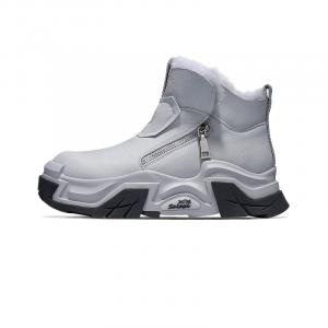 Мужские повседневные термоботинки, увеличивающие рост SALAXI, Gray