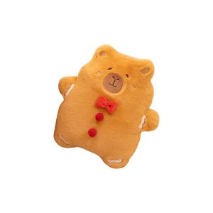 Плюшевая кукла капибара в виде имбирного пряника, высота 15 см/32 см LOGISTAR, Gingerbread Capybara