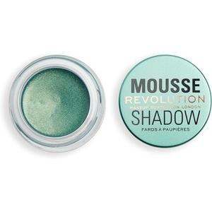 Revolution Beauty London Муссовые тени, кремовая краска для щек и глаз, взбитая легкая формула, крем-пудра, 4 г, изумрудно-зеленый