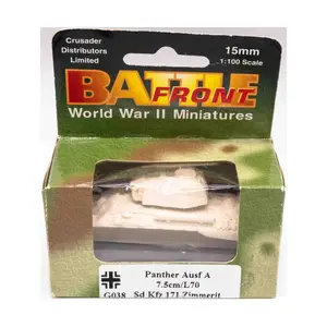 Panther Ausf A 7,5 см/L70 (смола и металл), Flames of War - WWII - German - Tanks