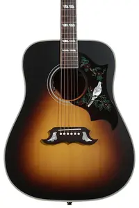 Акустическая гитара Gibson Acoustic Dove Mahogany с электроакустикой - Винтажный солнечный взрыв, сатин