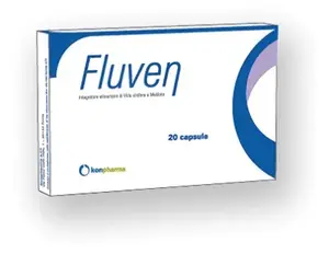 Fluven 20 капсул добавка для кровообращения и микроциркуляции Konpharma