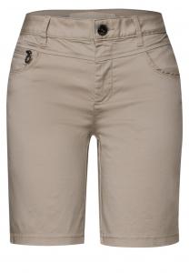 Узкие брюки STREET ONE Bermuda, светло-серый