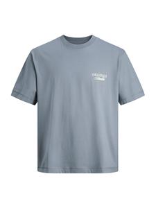 Jack & Jones Plus Футболка 'JORNORREBRO' в цвете Smoke Blue