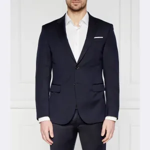 Элегантная шерстяная куртка Herby приталенного кроя Joop!, синий