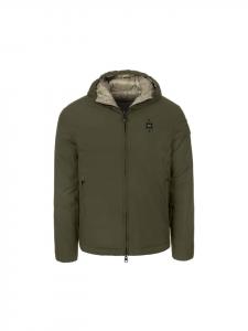 BLAUER USA Пуховая куртка Ballard зеленого цвета