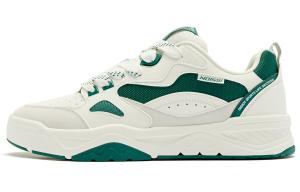 Кроссовки QIAODAN Sea Salt 1.0 Skateboarding Shoes Men Low-top Ivory Sativa Green, цвет Ivory sativa green