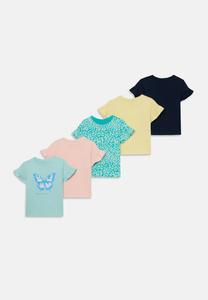 Футболка с принтом 5 PACK Friboo, светло-голубой