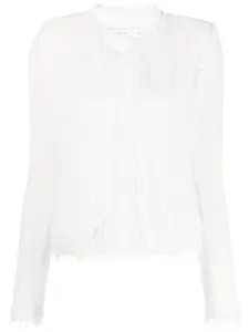 Жакет Shavani с бахромой IRO, белый