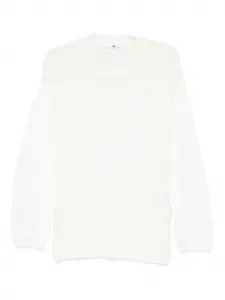 Свитер с рукавами-буфами Twinset, белый