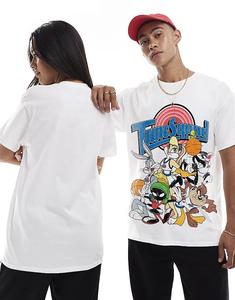 Футболка команды PRNT Tune белого цвета