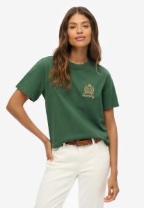 Футболка Superdry & Co COUNTRY CLUB BOXY, Deep Green/Grey