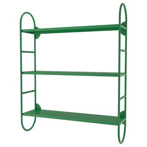 Полка настенная, зеленая, 60x16x74 см IKEA Färgsättare