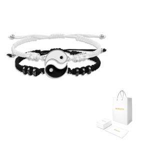 Тканевый браслет, унисекс Ringlove, серебро dragon totem tai chi bracelet