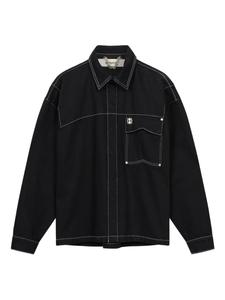 Джинсовая куртка ROUGH., черный