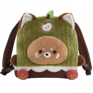 Number One Dream Factory Guli Guli Мягкая игрушка Cute Cartoon Green Apple Panda Dolls высотой 34 см
