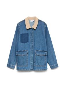 VERO MODA Куртка межсезонная 'VMEnya' в синем дениме