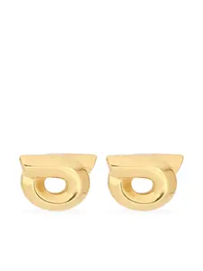 Серьги-гвоздики Gancini Ferragamo, золотой