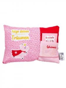 Не книга - Подарочная подушка с открыткой, «Счастливые герои», «Следуй за своей мечтой» Hergo Creation