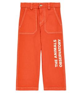 Джинсы с логотипом Ant The Animals Observatory, оранжевый