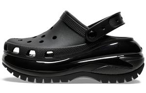 Сандалии Crocs Classic Mega Crush Clog, черный (размер RU 39)