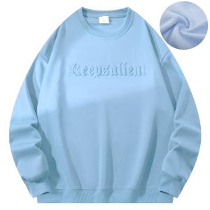 Свитшоты Unisex Crew Neck Moderate Regular KS, carolina синий-fleece-lined