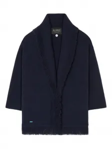 Кардиган с бахромой Alanui, синий