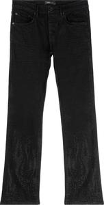 Джинсы PURPLE BRAND Flamed Flare 'Black', черный