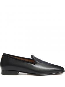 МОКАСИНЫ LES ALCÔVETTES ИЗ ДЕТСКОЙ КОЖИ Valentino Garavani, черный