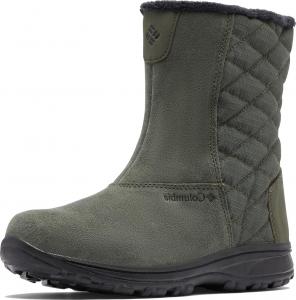 Columbia Women's Ice Maiden Slip III Snow Shoe, Gravel/Black