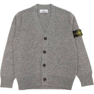 Детский свитер Stone Island, серый
