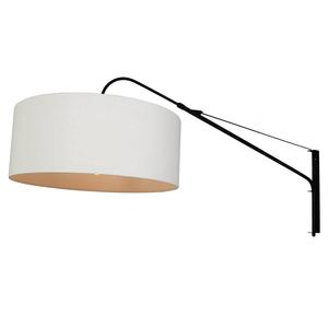 Настенный светильник Steinhauer Gramineus IV, хлопковая ткань / утюг - 1 пламя