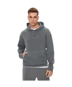 Худи свободного кроя Identity с эффектом потертости Reebok, серый