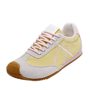 Низкие повседневные кроссовки для женщин ZULISHI, серо-розовый