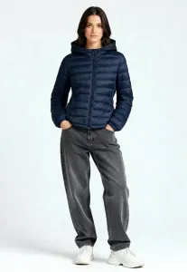 Простая легкая утепленная зимняя куртка Mira Paris, Dark Blue