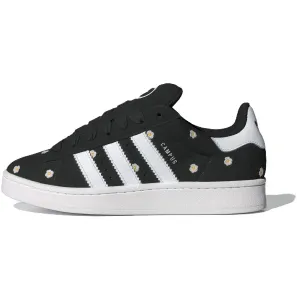 Кроссовки Adidas Campus 00s Core Black Floral Women's, черный/белый