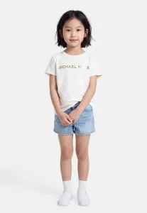 Футболка с принтом Michael Kors Kids, Offwhite