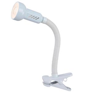 Настольная лампа PRACTICA, металлическая, белая Globo Lighting, белый