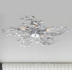 Потолочный светильник Globo Lighting Flash, акриловое стекло / железо - 5 ламп