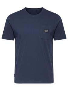 Ombre Футболка в темно-синем цвете