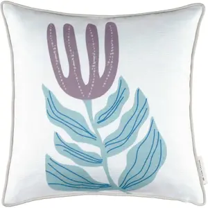 Наволочка Тропический цветок Tom Tailor, Lavendel, pflaume, violett