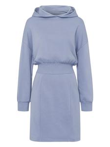 Длинное платье Les Lunes Hoodie Charlie, цвет steel blue