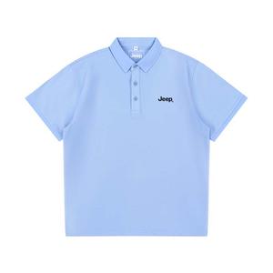 Юань Сен Легкая роскошь Серия Wrangler Поло Unisex Jeep, Темно-синий