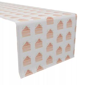 Настольная дорожка, 100 % хлопок, 16x72 дюйма, милый абстрактный дизайн.