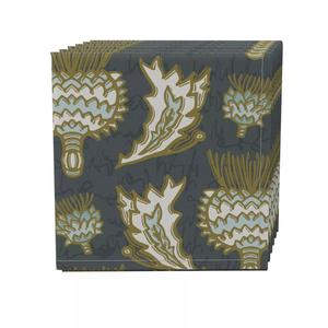 Набор салфеток из 4 шт., 100% хлопок, 20x20 дюймов, цветочный 146