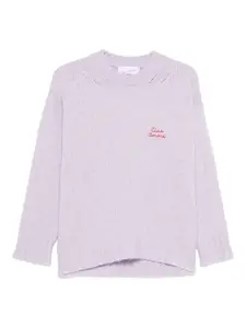 Свитер с круглым вырезом Giada Benincasa, фиолетовый